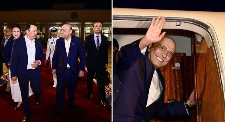 President Zardari departs for Pakistan after concluding official visit