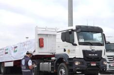 Five UAE aid convoys carrying 663 tonnes of humani ..