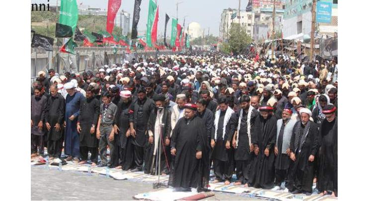 Hyderabad Observes Chehlum Of Hazrat Imam Hussain (AS) With Devotion