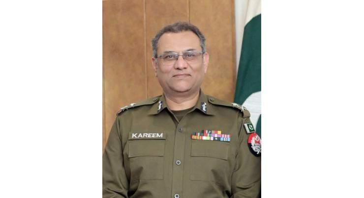 Punjab Inspector General Of Police (IGP) Abdul Kareem Launches Month-long Voluntary Blood Donor Registration Campaign