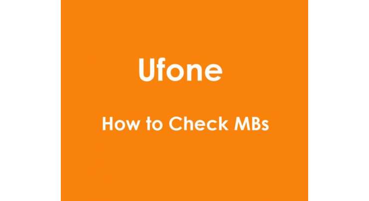 How To Check Ufone MBs