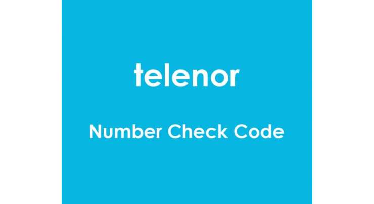 Telenor Number Check Code Brings How To Check Telenor Number