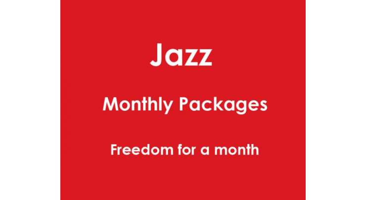 Freedom For A Month With Jazz Monthly Packages 2024