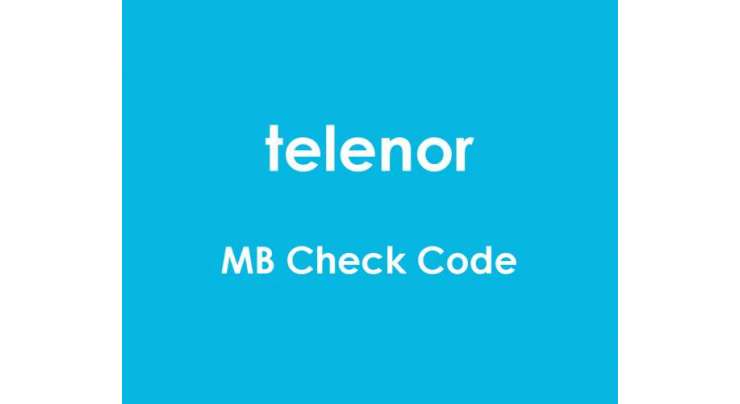 Telenor MB Check Code
