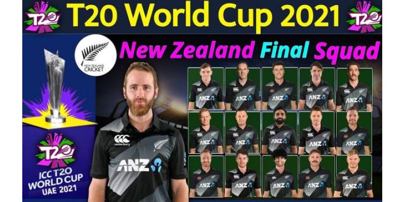 ICC T20 World Cup 2021 New Zealand Squad, Captain, Vice-Captain, Batsman, Bowlers, All Details