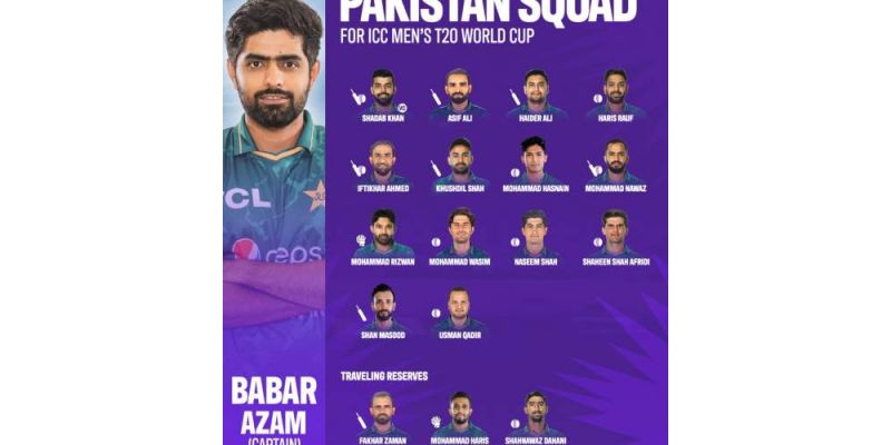 T20 World Cup 2022 Pakistan Squad, Batters, All-Rounders, Bowlers, Wicketkeepers