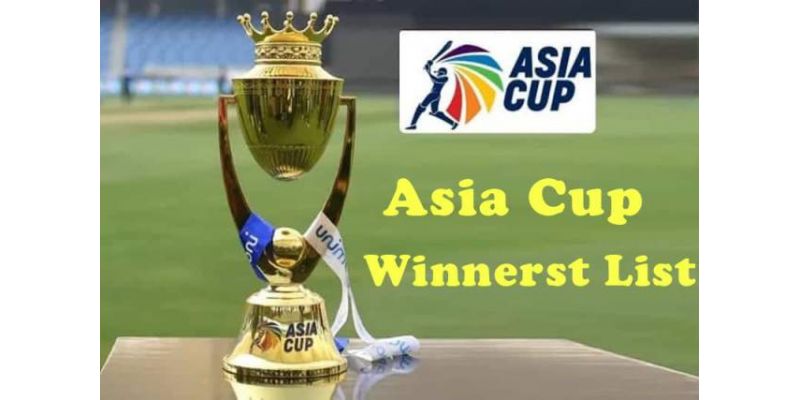 Asia Cup Winners List - Who Will Be The Asia Cup Winner 2023?