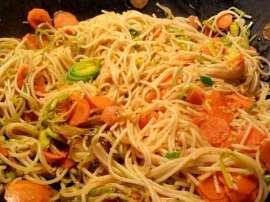 Veg Noodles Recipe Veg Chow Mein Vegetable Noodles Youtube