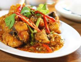 Fried Fish With Sauce