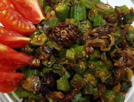 Bhindi Ki Bhujiya
