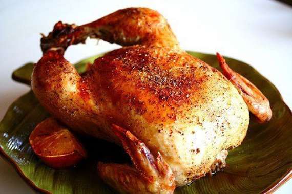 Chicken Roast With Sabzi Recipe In Urdu