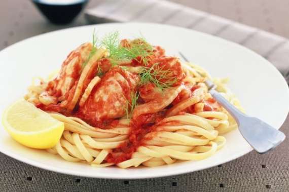 Spaghetti Fish White Sauce Recipe In Urdu