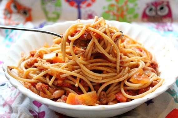 Rainbow Rice Spaghetti Recipe In Urdu