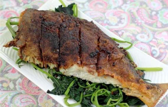 Brown Sauce Main Talli Hui Fish Recipe In Urdu