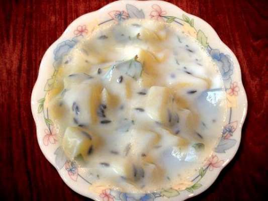Potato Raita Recipe In Urdu