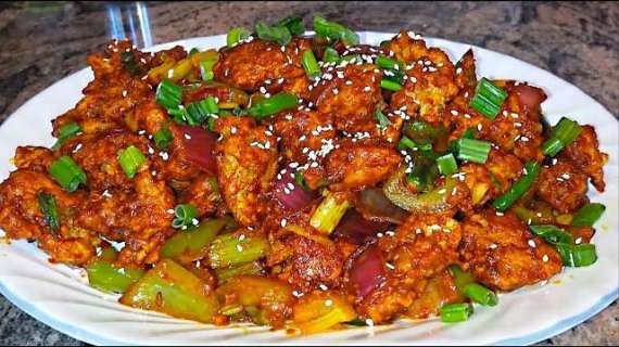 Chicken Chilli Dry Recipe In Urdu