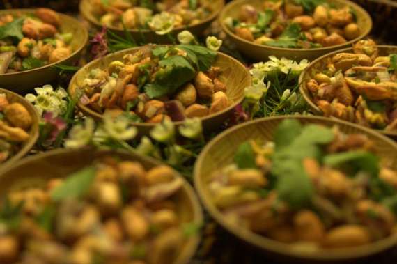 Peanut Chicken Chaat Recipe In Urdu