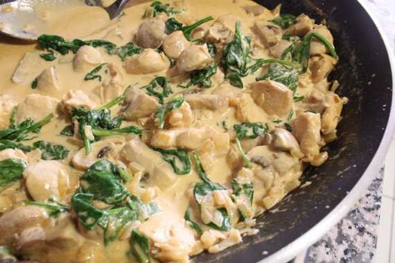 Creamy Chicken Mushroom Recipe In Urdu