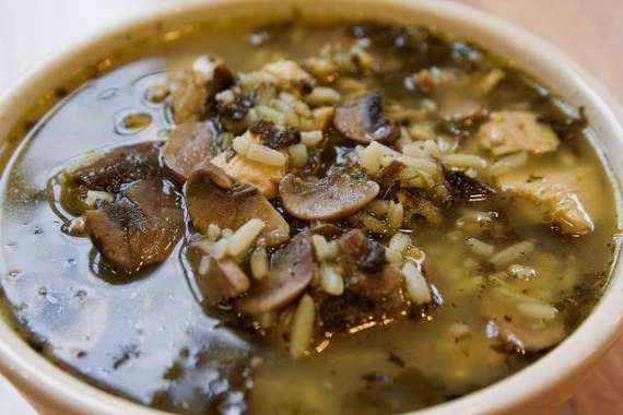 Mushroom And Rice Soup Recipe In Urdu