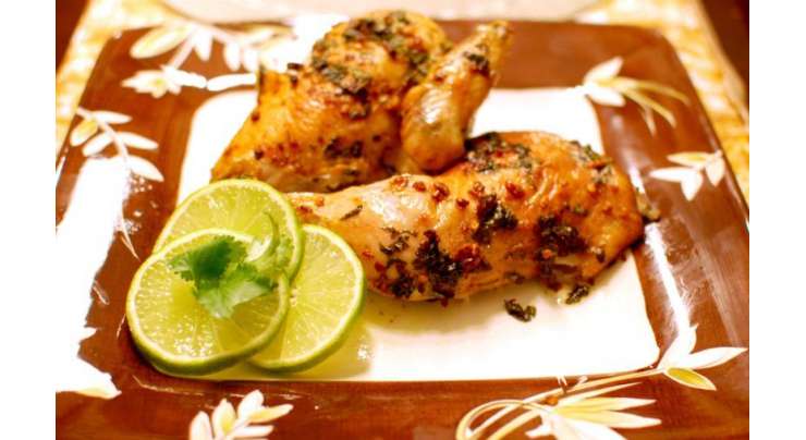 Roasted Five Spice Garlic Chicken Recipe In Urdu
