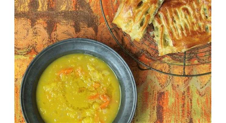 German Cheese And Peas Soup Recipe In Urdu
