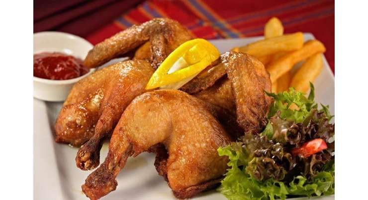 Fried Spring Chicken Recipe In Urdu
