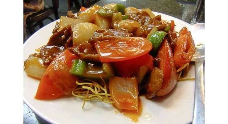 Sweet And Sour Beef Chow Mein Recipe In Urdu