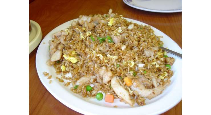 Singapuri Chicken Fried Rice Recipe In Urdu