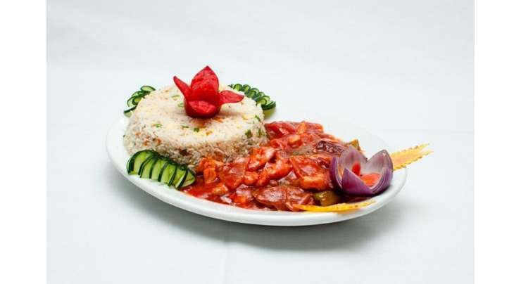 Fish Shashlik With Corn Rice Recipe In Urdu