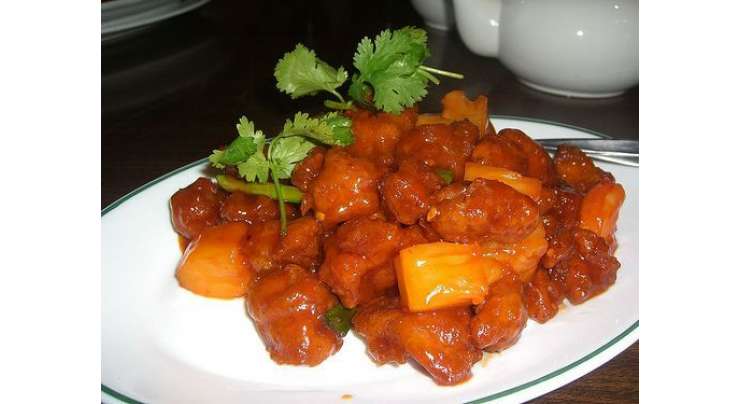 Sweet And Sour Chicken Recipe In Urdu