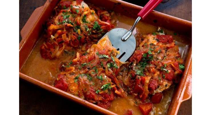 Fish With Tomato Sauce Recipe In Urdu
