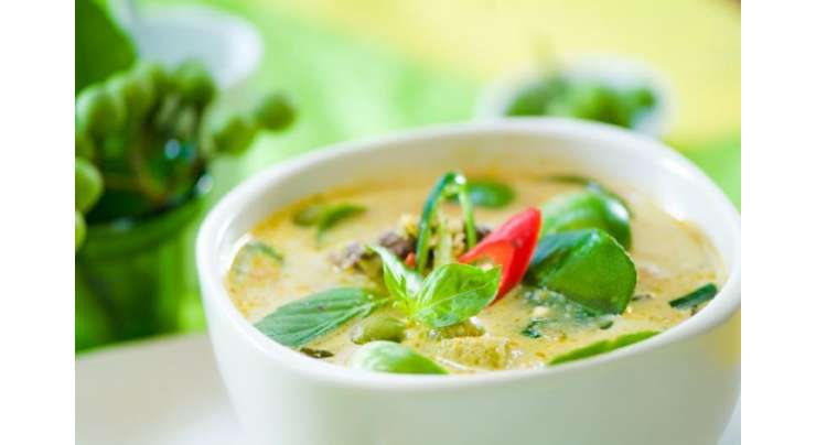 Thai Chicken Green Curry Recipe In Urdu