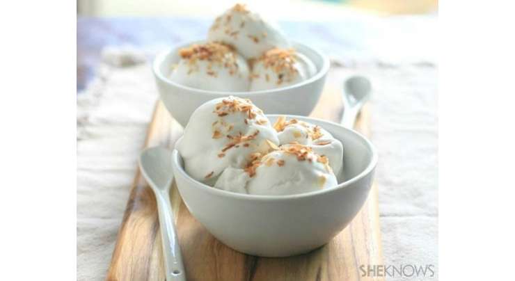 Ice Cream Coconut Recipe In Urdu
