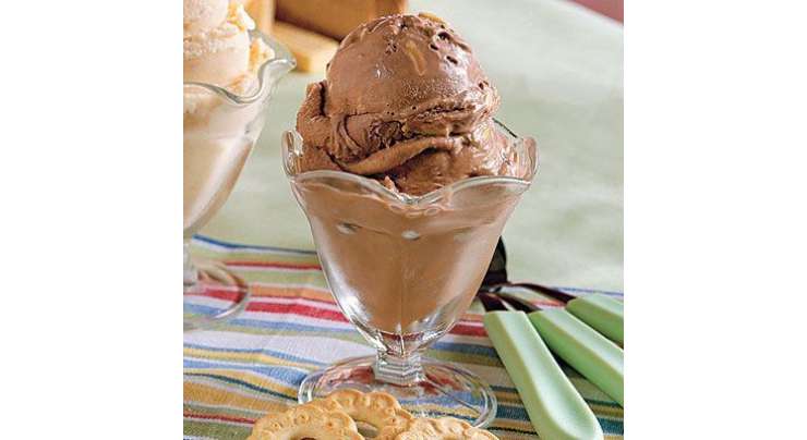 Almond Chocolate Ice Cream Recipe In Urdu