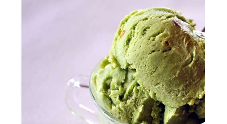 Pista Ice Cream With Chocolate Peppermint Sauce Recipe In Urdu