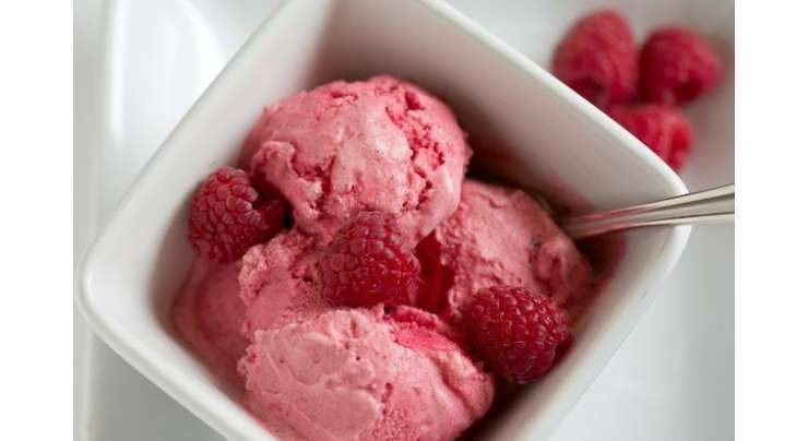 Raspberry IceCream Recipe In Urdu
