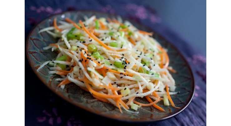 Gajar Aur Muli Ki Salad  Recipe In Urdu