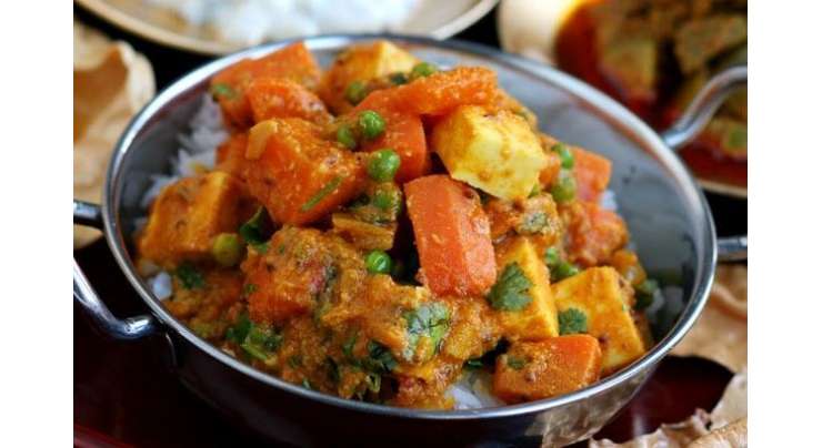 Paneer Aur Gajar Ki Dish Recipe In Urdu