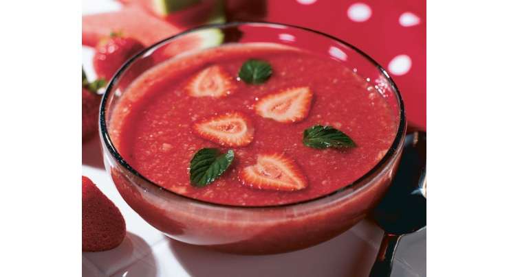 Strawberry Soup Recipe In Urdu