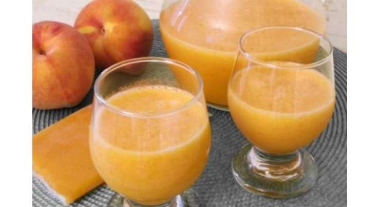 Peach Sharbat Recipe In Urdu