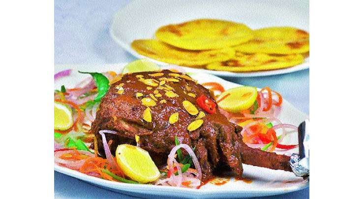 Bakray Ki Sabat Raan Recipe In Urdu