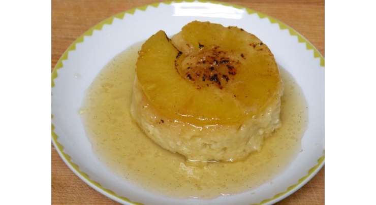 Ananas Pineapple Pudding Recipe In Urdu