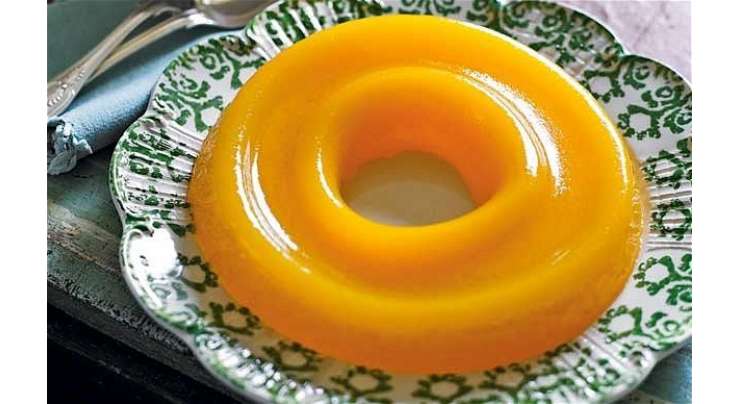 Orange Cream Jelly Recipe In Urdu