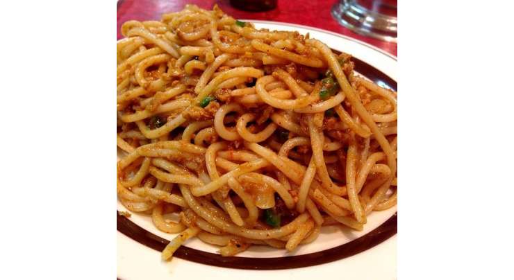 Spaghetti Band Gobhi Aur Keema