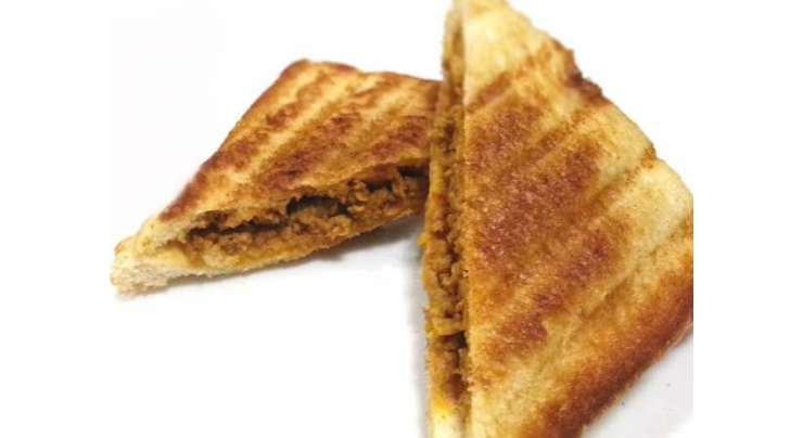 Paneer Keema Sandwich Recipe In Urdu