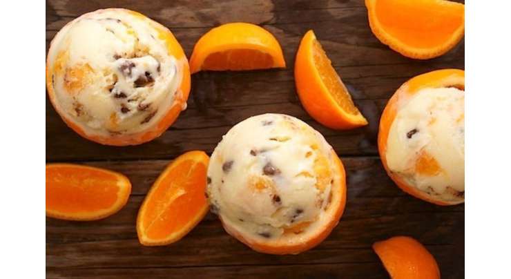 Tangerine Ice Cream Recipe In Urdu