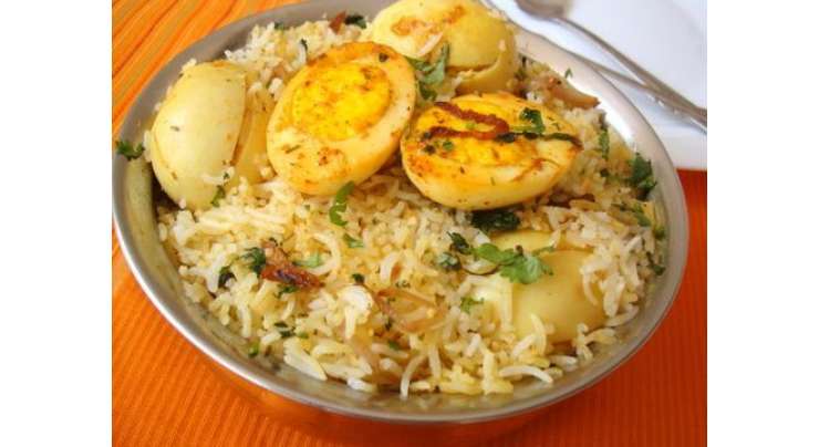Egg Pulao Recipe In Urdu
