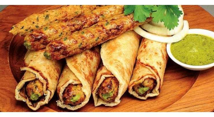 Chicken Banana Kabab Roll Recipe In Urdu