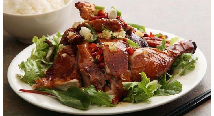 Roasted Chicken Shan Dong Style Recipe In Urdu