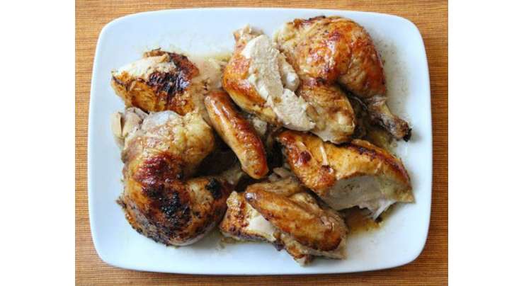 Bhaap Say Paka Hua Chicken Recipe In Urdu